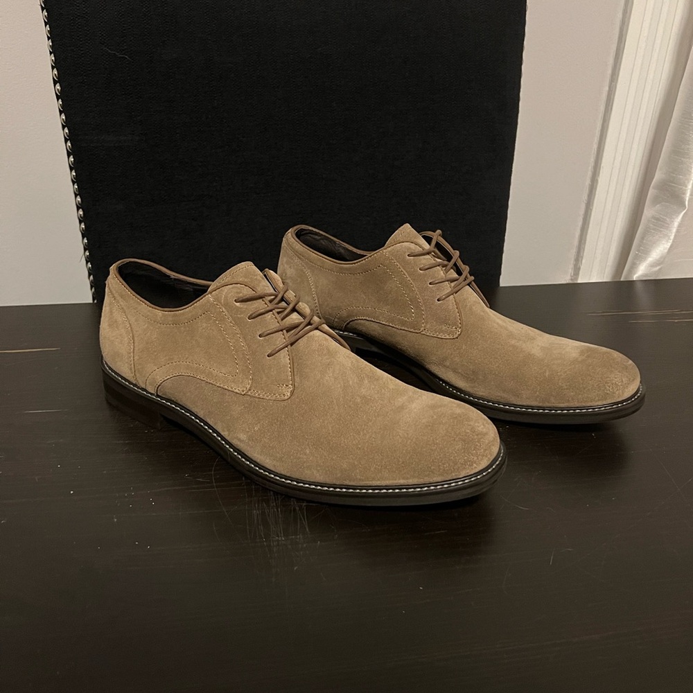 John Varvatos U.S.A. Tan Derby shoes